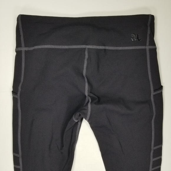 Jo & Jax Side Pockets Full Length Leggings S 2-4 - Picture 3 of 6